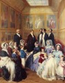 La reine Victoria et le prince Albert avec la famille du roi Louis Philippe Franz Xaver Winterhalter